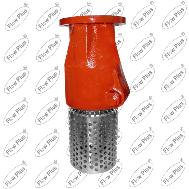 footvalve with stainer